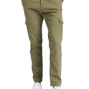 Symbol Men's Stretchable Slim Fit Cargo Pants